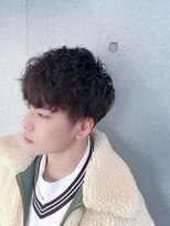 ネオリーブアーチ 武蔵小山店(Neolive arch) 武蔵小山韓国マッシュブルーブラックスペインカール無造作パーマ