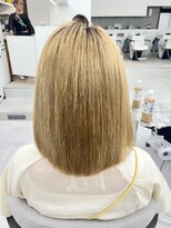 ビューブルー 亀戸錦糸町(VIEW BLUE)&nbsp;美髪シアーカラーピンクブラウンショートカット切りっぱなしボブ