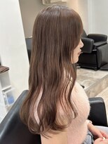 ワット 原宿店(W)&nbsp;ミルクティーベージュヘーゼルベージュ韓国レイヤー原宿　#w053