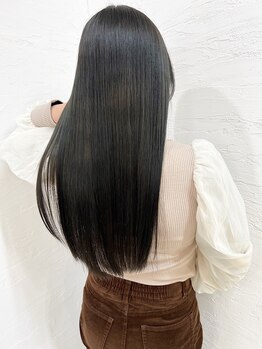 ソル 八王子(SOL)の写真/《八王子/21:00迄》あなたの「なりたい」をプロデュース☆ダメージレス縮毛矯正で艶サラなストレートに♪
