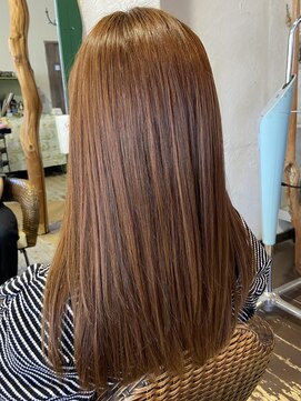 インディゴ ブルー 茂原店(INDIGO BLUE) TOKIOトリートメント×オレンジカラー