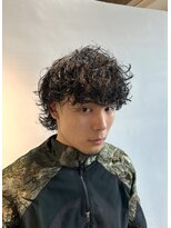 ビハインドザカーテン(BEHIND THE CURTAIN)&nbsp;【初めての方にオススメ】メンズウルフ×パーマ