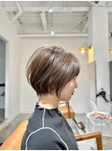 大分ショート/ショートボブ/丸みショート