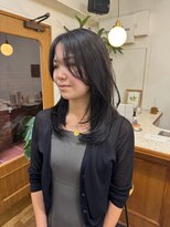 シエン 恵比寿(CIEN)&nbsp;くびれヘア/アプリコットオレンジ/夏のヘアアレンジ/恵比寿