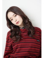 ソース 茨木(SOURCE)&nbsp;艶髪♪韓国風巻きウェーブロング