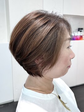 エムプラス 二子玉川(Mplus) 【脱白髪染め】白髪染料を使用しない白髪ぼかし A Mplusミズイデ