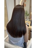 「透明感◎ナチュラル美髪」