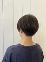 アドラーブル 万代店 (adorable)&nbsp;軽やかショートボブ小顔オリーブブラウン透明感似合わせカット