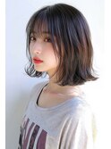 切りっぱなしボブ