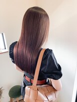 ニクス フリー ウエストバーン(nix free WB)&nbsp;【暗めカラー】秋冬ブリーチなし髪質改善◎モテ髪ラベンダー艶