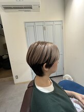 ハチマルハチ ナル 登戸店(808 nalu) アンブレラカラー × 大人ショート