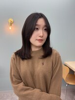 ケシキ(keshiki)&nbsp;【ローレイヤー】ミディアムレイヤー/顔まわりカット/新百合ヶ丘