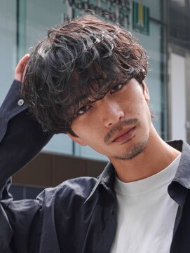 フィフス 札幌大通(fifth) 札幌シャドウパーマメンズヘア弱めメンズパーマラウンドマッシュ