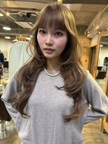 ピア ヤクイン(Pia Yakuin)&nbsp;トレンドレイヤーカット/シールエクステ/ブラウンカラー