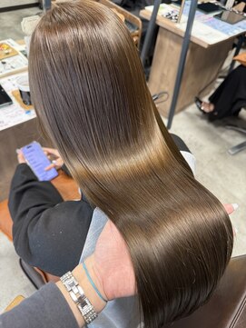 リンクミリ(Link mili) 【アッシュベージュ】髪質改善/韓国ヘア/レイヤーカット