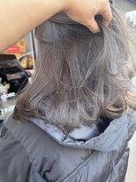 ウニュ(unu.)&nbsp;グレージュ、髪質改善トリートメント、ブリーチなし