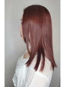 松本平太郎美容室 国立店 10代20代30代×セミディストレート×イノアカラー