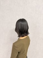 フランチェスカドットボブ(francesca.bob)&nbsp;ミディアムレイヤーボブ×ダークグレージュ【渡辺】梅田