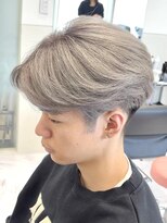 シェイト レイヤーカット 天神(ciate) メンズ/ダブルカラー/ブリーチ/シルバー/レイヤーカット