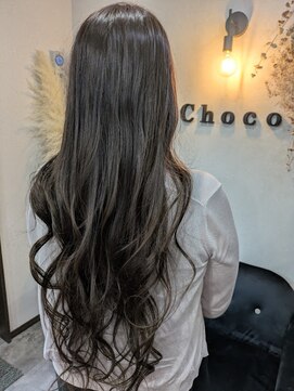 ヘアルームチョコ(Hairroom Choco) ロンググレージュ