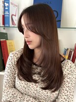 コレクティブワーク 表参道 渋谷(COLLECTIVE WORK)&nbsp;内部補修トリートメント×艶感ショコラブラウンカラー