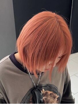 エル オオサカ 心斎橋店(L. OSAKA) ダブルカラー/ブリーチ/ハイトーン/ピンク/ミルクティ/ボブ