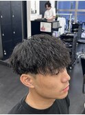 波巻きツイストスパイラル/リバースセンターパート/横浜