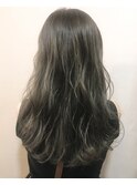 【vicus hair】オリーブグレー