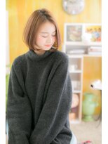 ミック ヘアアンドビューティー 大山店(miq  Hair&Beauty)&nbsp;ふんわりAラインの女の子ボブa