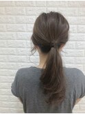 【neolive east】大人かわいいポニーテールアレンジ
