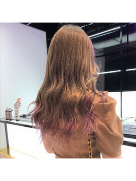 キーン 吉祥寺店(keen) 《keen×アイカワ》ベージュ×ピンク☆グラデーションカラー☆