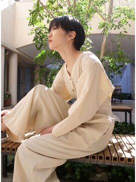 ソルト(Salt) 『Salt福岡大名』小顔ショート×ダークアッシュ(OKABE)3