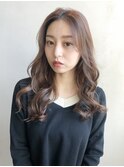 ヨシンモリロング_ラベンダーカラーくびれミディ_8277