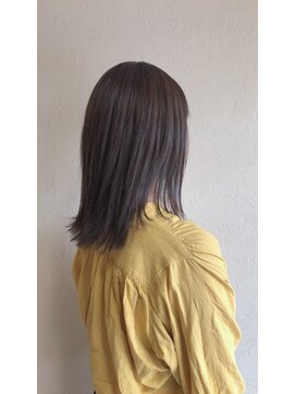 ジュジュル 稲毛本店(jujur) 透明感カラー/ロング/カーキグレージュ/大人かわいい【稲毛】