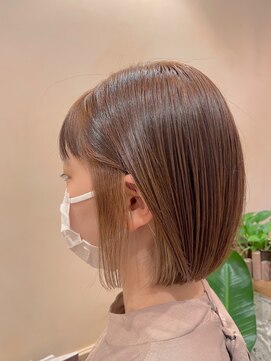 ハイル(Heil) 【Heil】 フレンチボブ/ぷつっとボブ/インナーカラー/ベージュ