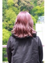 ビアージュ(Viage) #エンドカラー #裾カラー #ピンク #ブラック #トレンドカラー