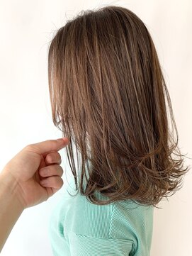 ヘアデザイン ファブロ(hair design FABRO.) ◎レイヤー/韓国風/外国人風/ミルクティーベージュ/グレージュ◎