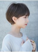 前髪あり耳掛けショート20代30代40代【AIN.表参道】川原大地