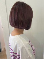 パル バイ ラベスト(Pal by lovest)&nbsp;まとまり◎ボブ×モーヴピンク