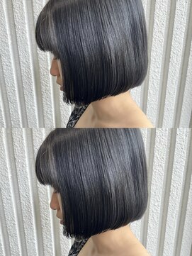 ネオリーブカップ 町田店(Neolive capu) ぷつっとボブ ＊ 前下がりボブ【町田/韓国風スタイル/暗髪】