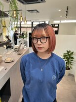 ナイロ(NiLO)&nbsp;ぱっつんボブシャドールーツカラー