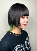 ショートウルフカットネオウルフカット顔まわりレイヤーカット