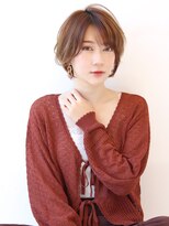 オーロ 宝塚店(ORO)&nbsp;20代30代40代50代美髪ピンクブラウン切りっぱなしボブショート