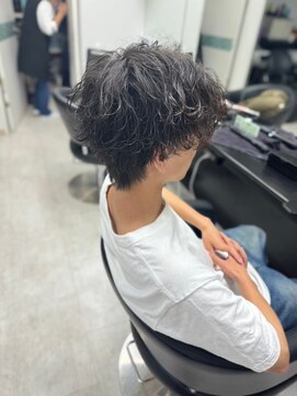 アイズ 本厚木(AIZU) メンズマッシュ パーマ