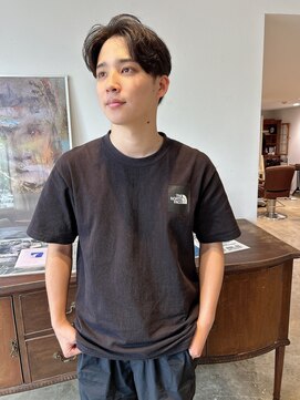 ヘアーアイストゥーレ(HAIR ICI TRE) パーマ メンズ ハンサムショート 担当渡邉桜桃