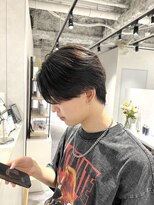 キートス(Kiitos)&nbsp;センターパート　ニュアンスパーマ