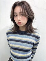 オリジンズヘアーセカンド 守谷店(Origins hair 2nd)&nbsp;くびれヘア×白髪ぼかし系チャコールカラー×BYKARTE TR