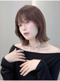 くびれヘア/髪質改善/縮毛矯正/レイヤーカット/韓国/ボブ/錦糸町