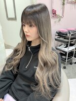 ガルボ ヘアー(garbo hair) プルエクステ 10代 20代 30代 外国人風カラー エクステ