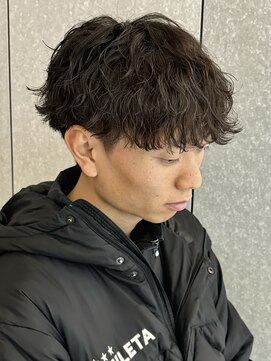 ニアウ 太田店(Niau) 波巻きスパイラルパーマツイストスパイラルパーマメンズパーマ